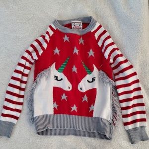 Adorable Christmas Unicorn Sweater